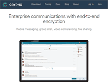 Tablet Screenshot of crypho.com